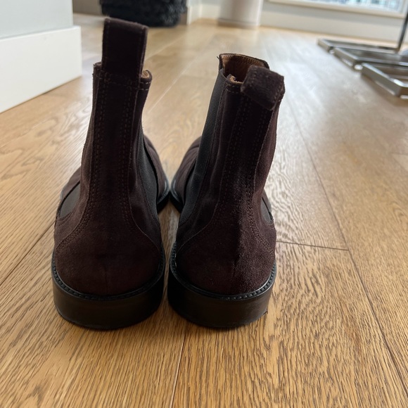 Brown suede Chelsea Boots - Picture 5 of 6